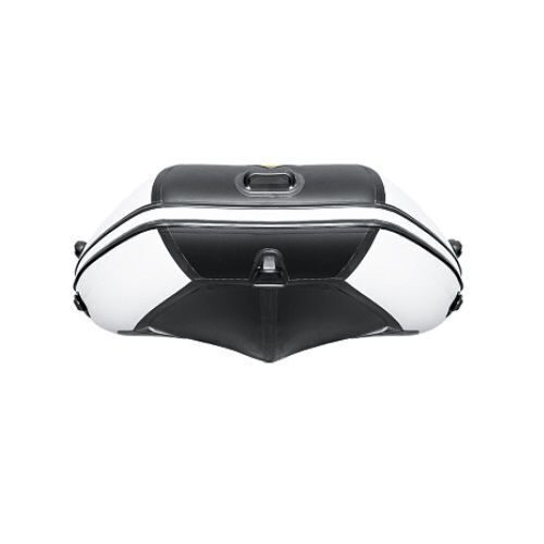 Надувная лодка ПВХ Ривьера 3400 СК Максима светло-серый/черный